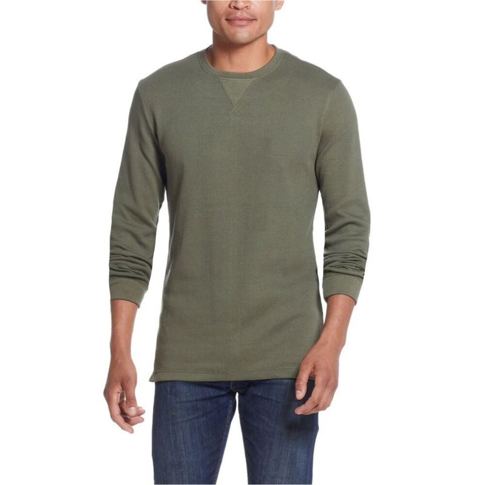 Weatherproof Mens Waffle Knit Basic T-Shirt, NWT